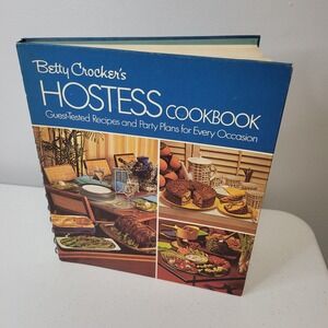 Betty Crocker Hostess Cookbook 1972 Fifth Printing Spiral‎ Hardcover